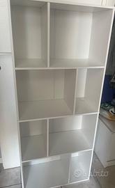 Mobile Bianco a scaffale