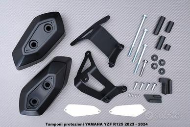 Tamponi protezioni YAMAHA YZF R125 2023 - 2024