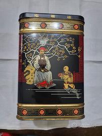 Rara Scatola Latta Vintage Inghilterra 