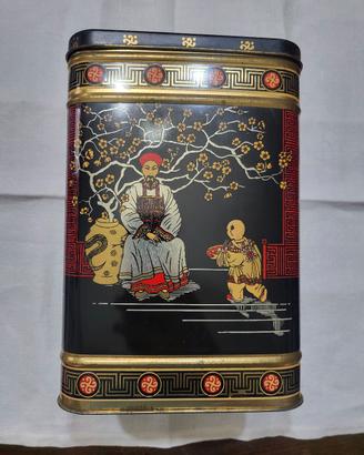 Rara Scatola Latta Vintage Inghilterra 