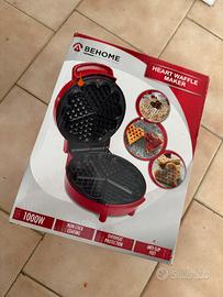 Piastra waffle cuore