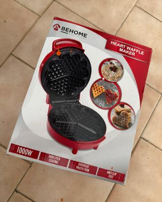 Piastra waffle cuore