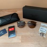 Occhiali RayBan Aviator originali completi