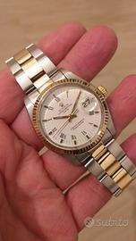 Rolex Date 1500 Acciaio oro orologio originale 
