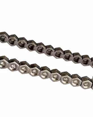 Bracciale Tennis Oro Bianco 750 Diamanti 21,85 gr.