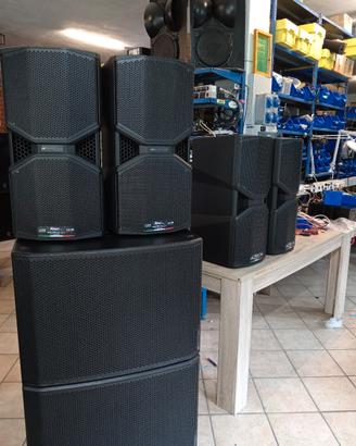 Noleggio impianti audio db technologies