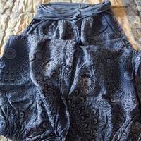 pantalone lungo estivo alla zuava bombato M