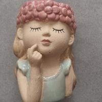 Vasetto decorativo in ceramica boho – 7€