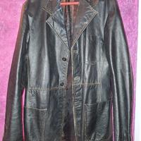 Giacca in pelle vintage mis. L