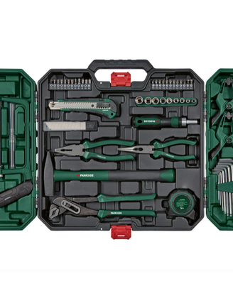 VALIGETTA ATTREZZI PARKSIDE  SET DA 80 PEZZI
