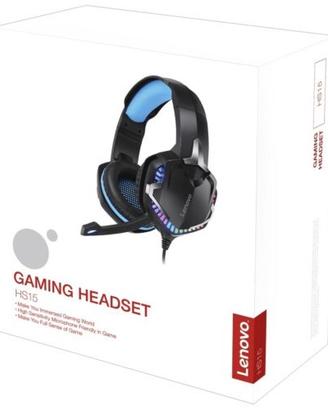 Cuffie Lenovo Gaming HS15 per PS4 PS5 e PC