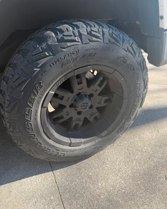 Cerchi in lega M/T per jeep wrangker