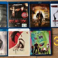 Blu ray films e serie tv horror/thriller