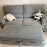 Divano doppio con fondo estraibile