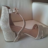 tacco oro brillantinato