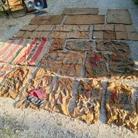 sacco sacchi juta poste italiane vintage 