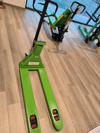 transpallet pesatore portata 2.500 kg   con stampa