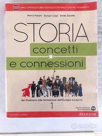 Libro "STORIA CONCETTI E CONNESSIONI - VOL.1"