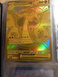 carte pokemon mega Charizard X Ex 130-094