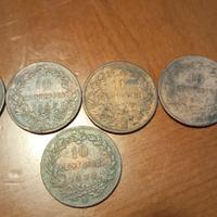 Lotto 10 centesimi 1894Umberto e VE II N H .CM. CH