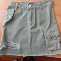 Gonna verde militare kendall+kylie