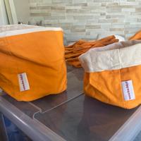 Porta pane in tessuto