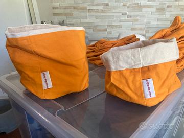 Porta pane in tessuto