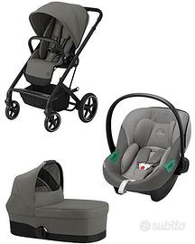 Trio Cybex Balios S grigio e nero