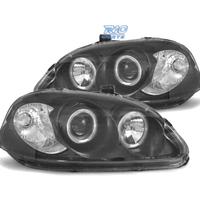 FARI HONDA CIVIC 96-98 ANGEL EYES FONDO NERO