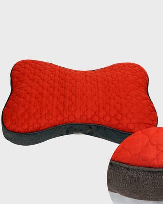 cuccia per cane a forma di osso