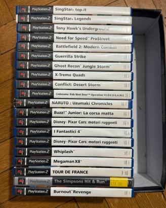 PS2 GIOCHI VARI venduti tutti o singolarmente