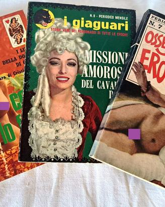 Letteratura Erotica: Tre Romanzi anni  '60