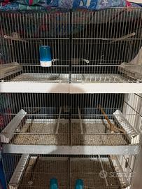 Gabbia da batteria 90/120 cm