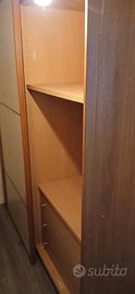 armadio vintage vero legno