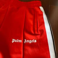 pantaloni palm angels rossi