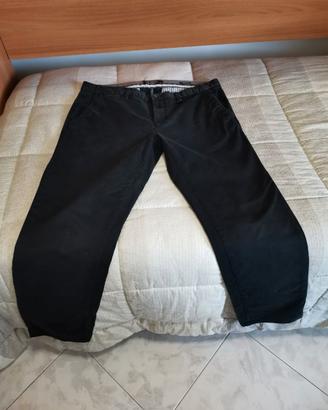 PANTALONE NERO UOMO ALCOTT TAGLIA 52 SKINNY FIT