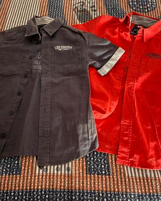 2 camicine bimbo Lee Cooper  6 anni cm 116