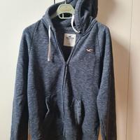 FELPA HOLLISTER UNISEX BLU