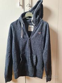 FELPA HOLLISTER UNISEX BLU
