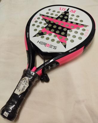 Racchetta Padel HEROE'S STELLAR con Cartellino