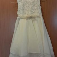 vestito bambina damigella 8 10