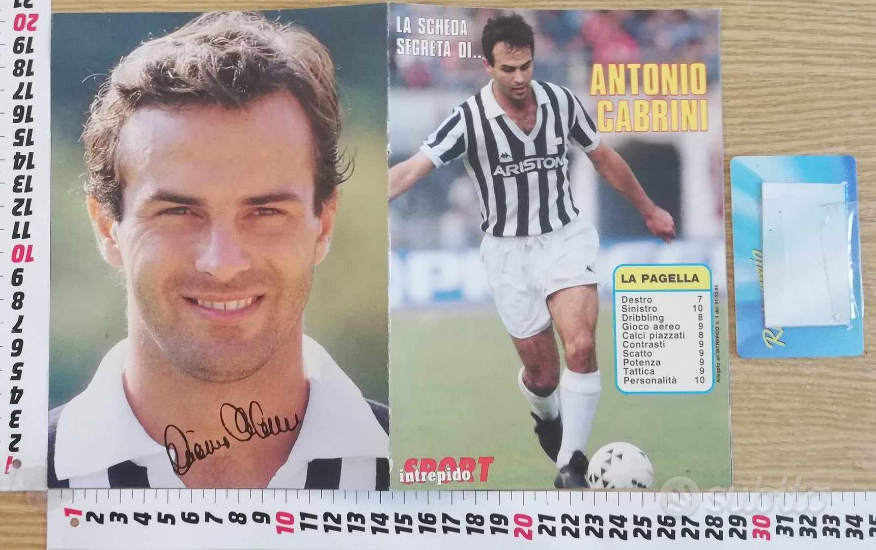 Poster Vintage Intrepido Sport 1985 – Michel Platini – Football Italien