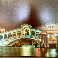 Stampa con Led Ponte di Rialto Venezia