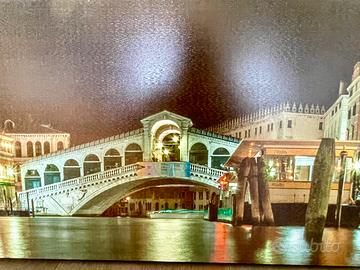 Stampa con Led Ponte di Rialto Venezia