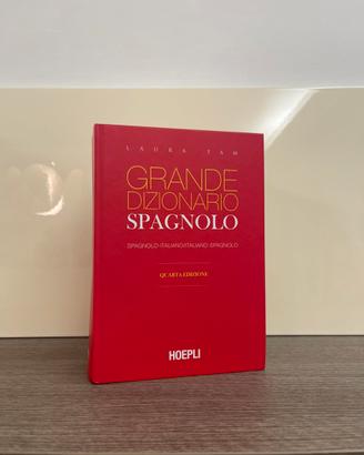 Grande Dizionario Spagnolo- (Hoepli) - NUOVO