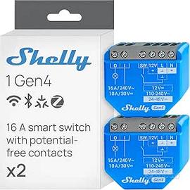 Shelly 1 Gen4 - Interruttore Relè Intelligente Wi-