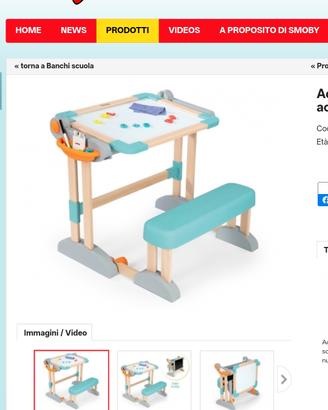 scrivania  Smoby bambini
