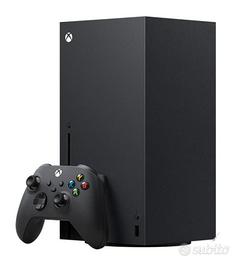 xbox series X con giochi xbox one
