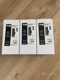 Applique nere TUB cilindriche