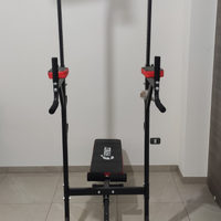 Power tower, trazioni, addominali, panca